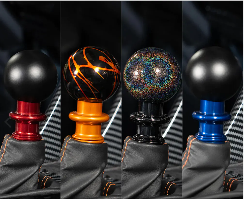 Billetworkz Automatic Shifter - Blue Cosmic Space - Fits Subaru