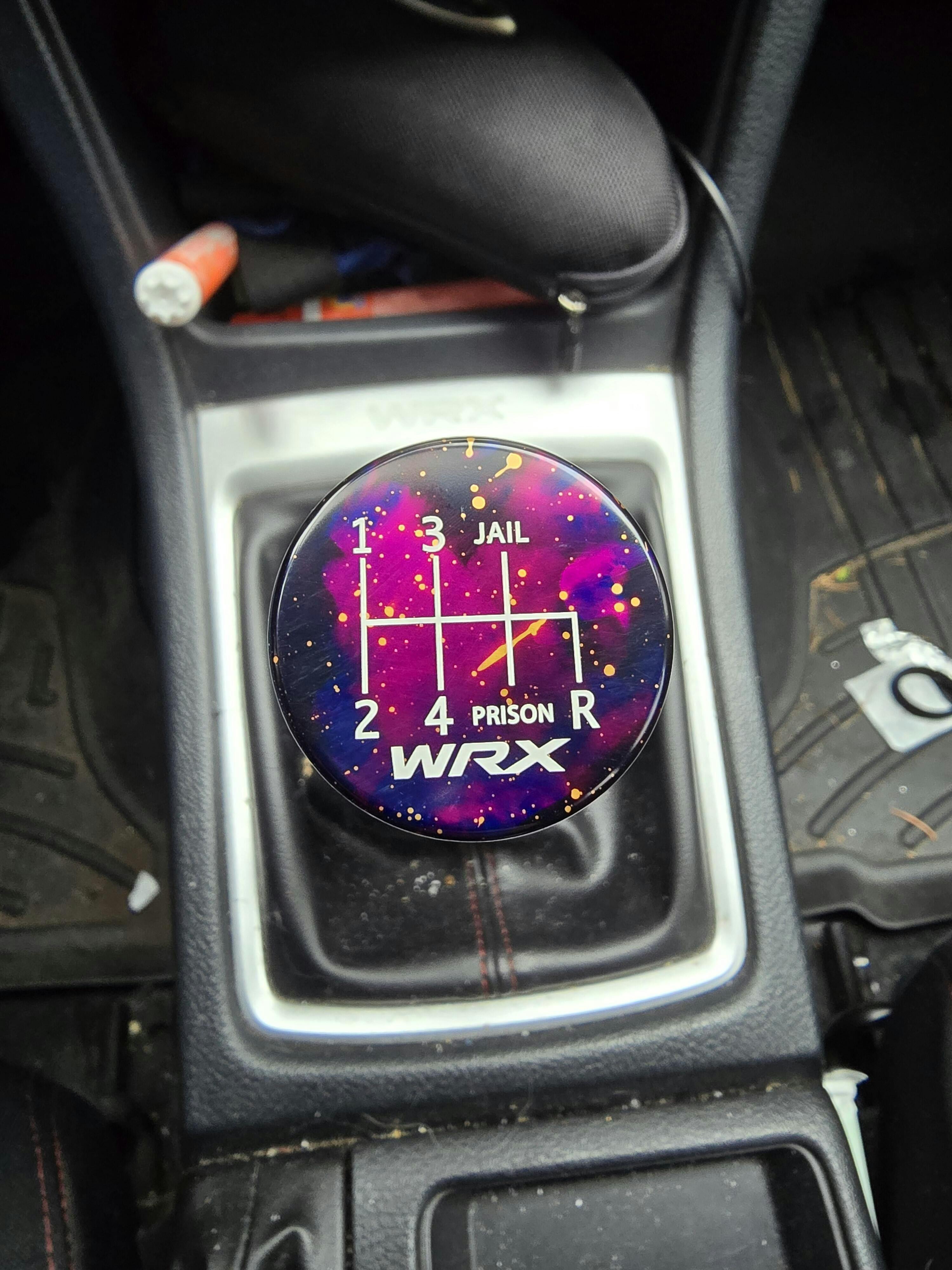 6 Speed Type S Japanese Engraving - Cosmic Space - Honda Fitment