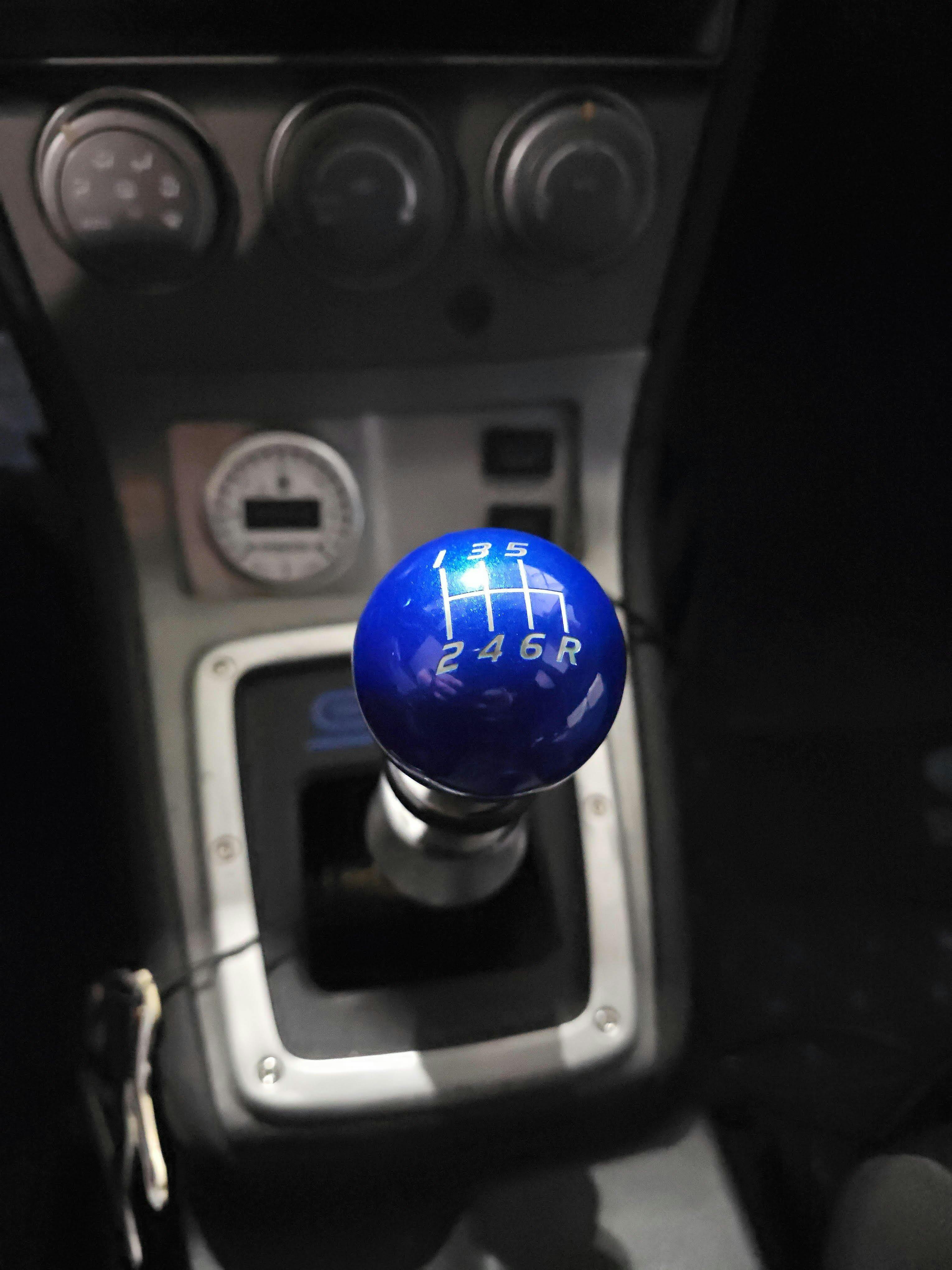 Billetworkz Weighted Shift Knob - 6 Speed Japanese Engraving