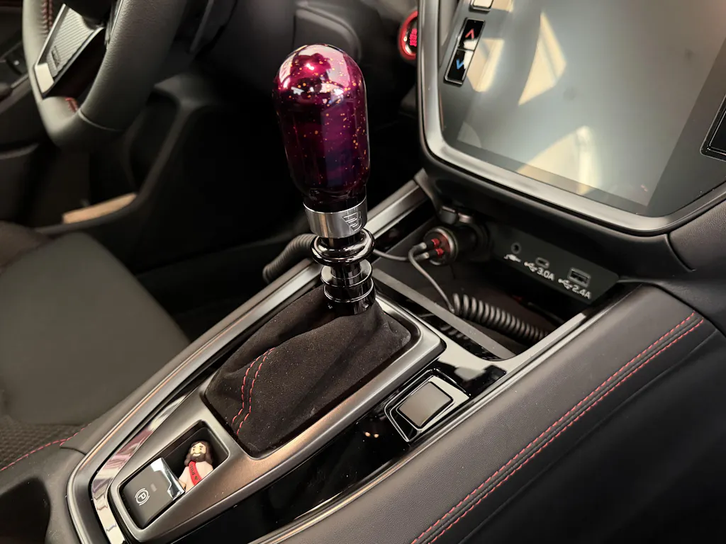 Billetworkz Premium Alcantara Shift Boot – Subaru WRX 2022+ (Auto