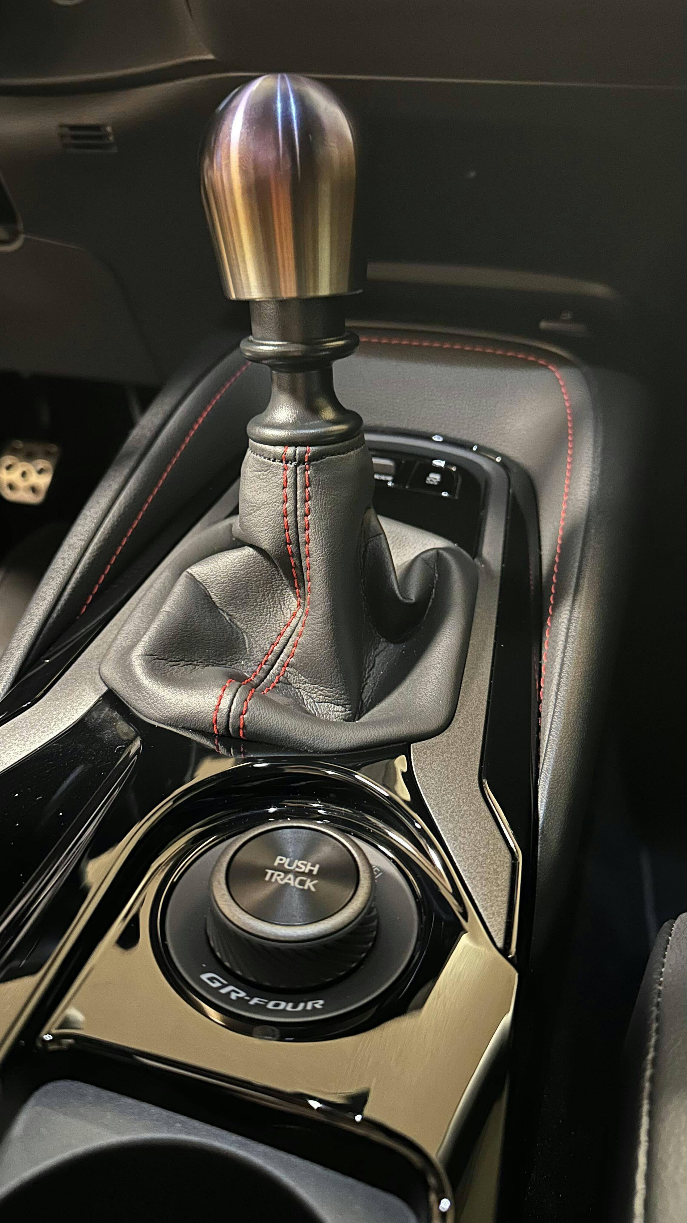 Billetworkz Titanium Torched Shift Knob for Subaru BRZ/GR86 2022+