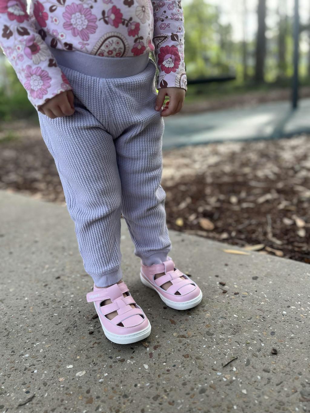 PIPER light pink toddler girls sandals