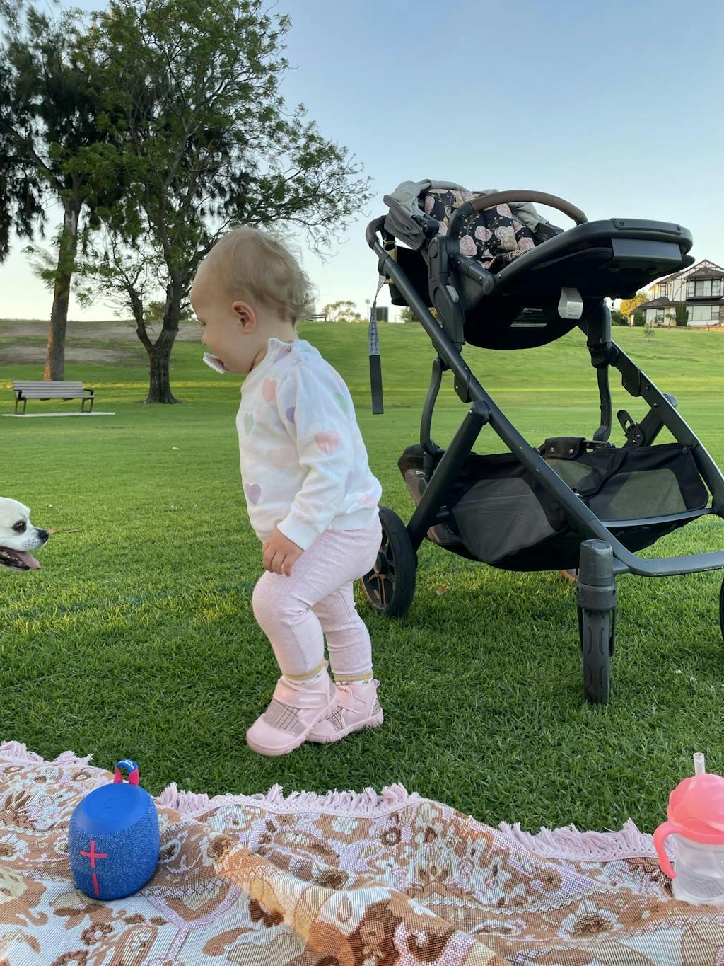 LUNA pink and plaid girls baby and toddler boots