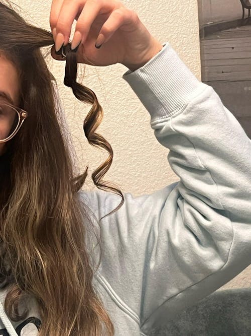 Mini Wireless Rechargeable Curling Iron