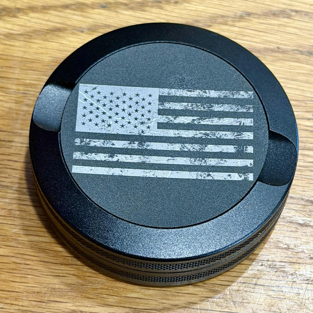 American Flag Tin