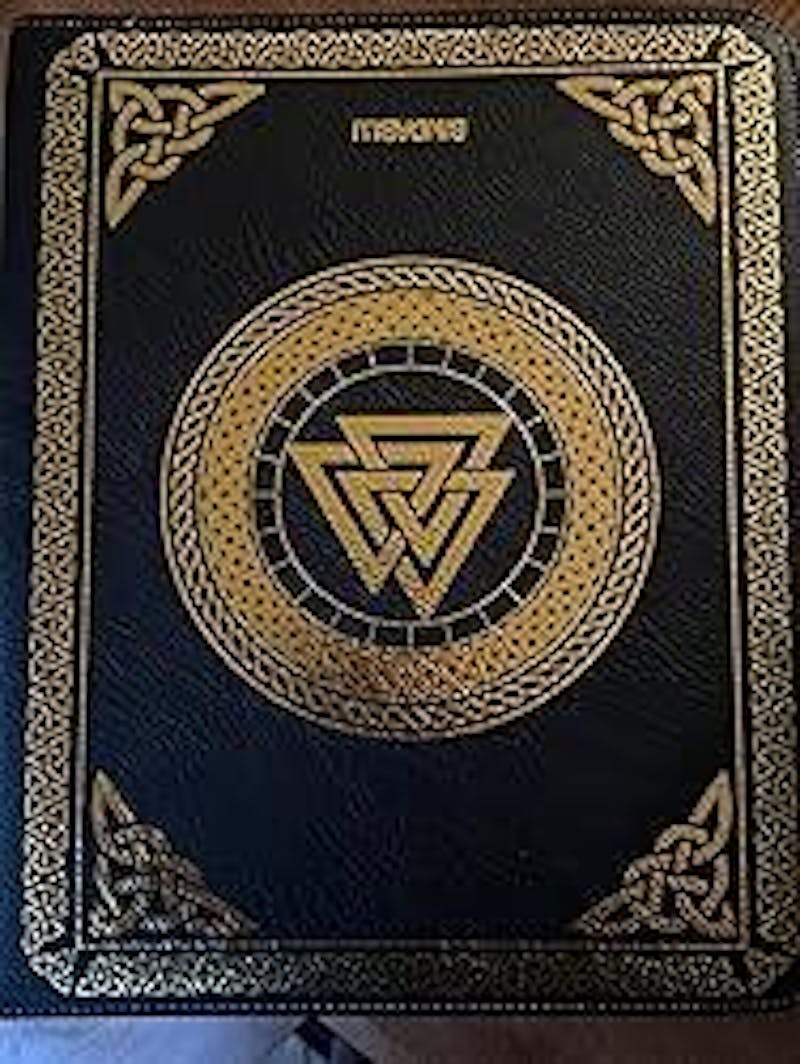 Celtic Rune Gold Foil - MTG Card Binder 9-Pocket - 900 Pockets