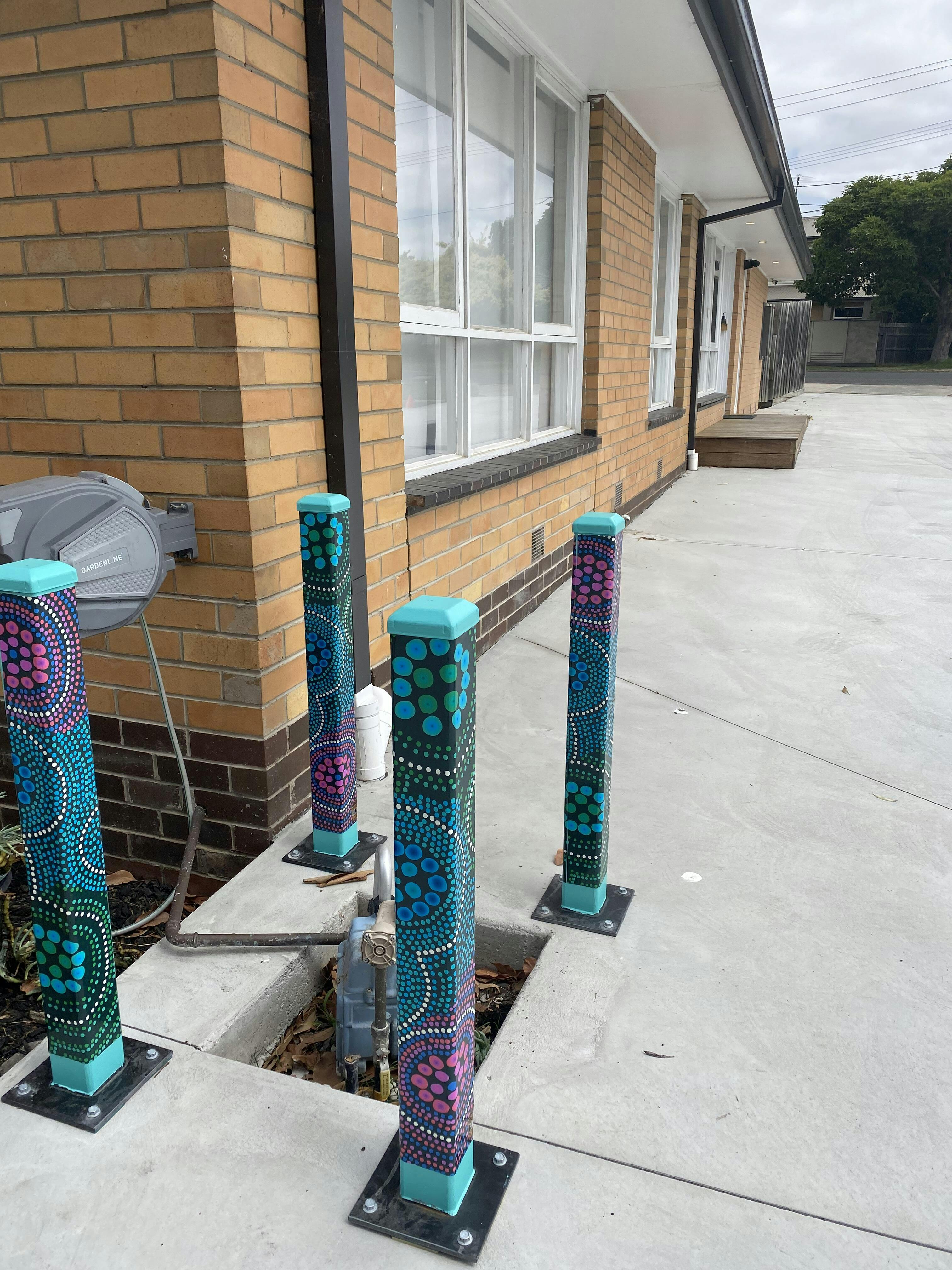 Bindigenous rainbow bins LARGE green bin (fits 240 litre bin