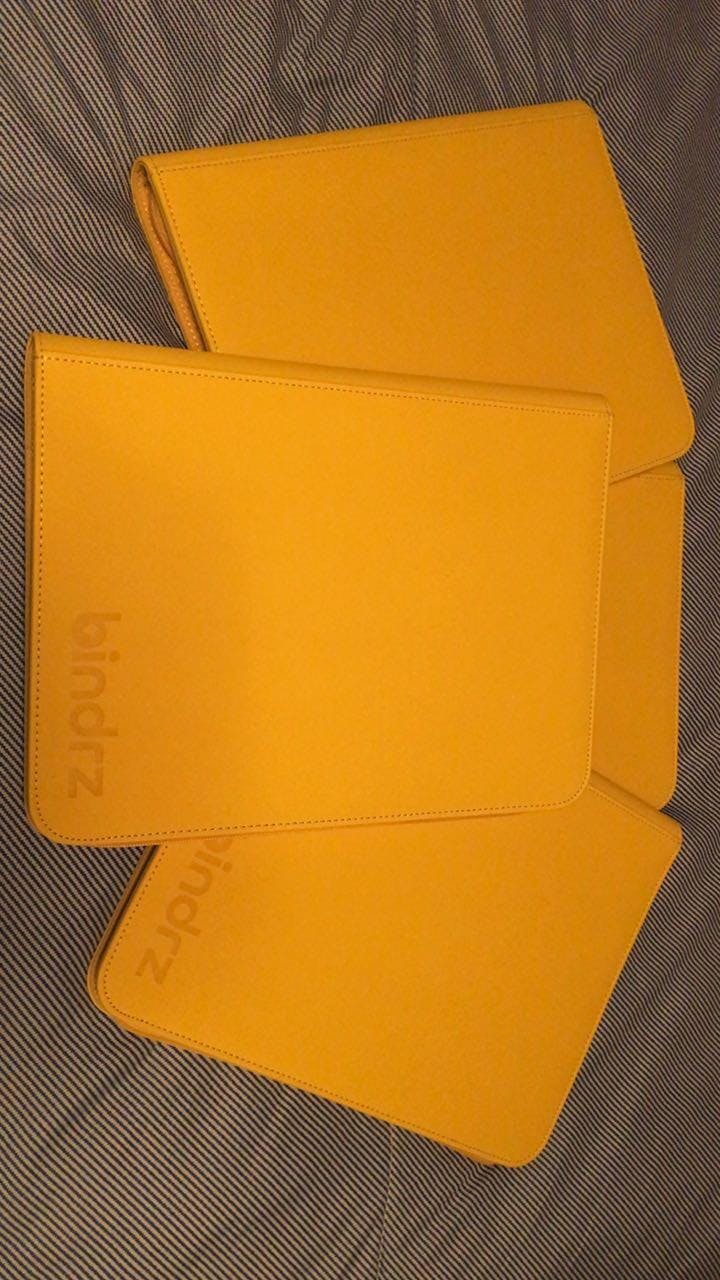 9-Pocket Zipper Binder with 360 Side-Loading Pockets – bindrz