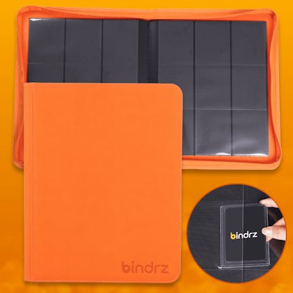 9-Pocket 252 Top Loader Fire Binder – bindrz