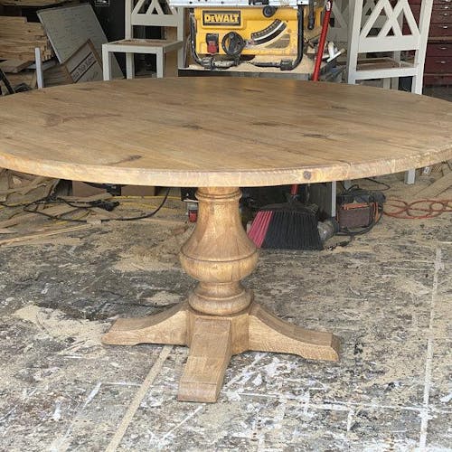 29" Tall Taylor Round Pedestal Table Base (PD-R2901-RW-UNF)