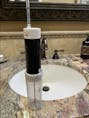 Flosstra Portable Water Flosser for Travel Use - Black Color