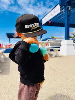 Sunset Cliffs Snapback Hat | Pinkish Mauve | Infant, Toddler