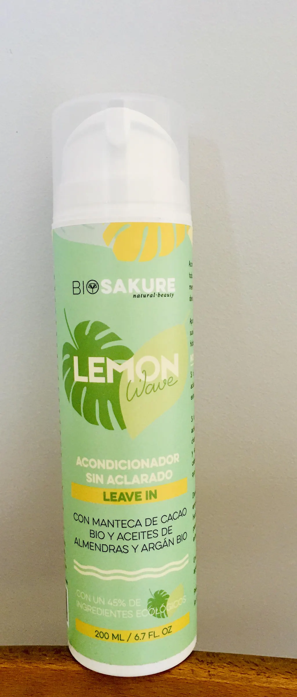 Lemon Wave: acondicionador para cabello seco - Bio Sakure