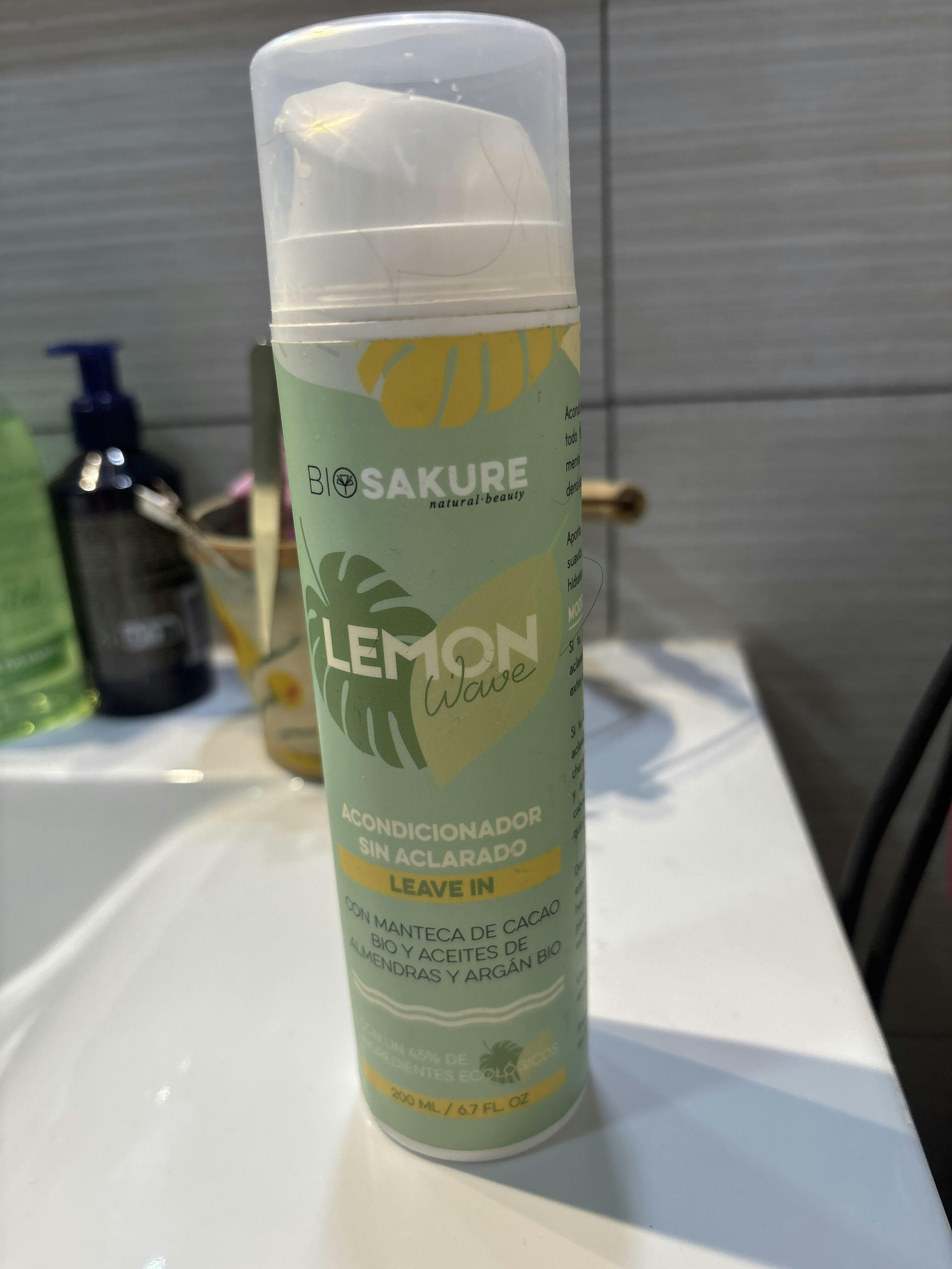 Lemon Wave: acondicionador para cabello seco - Bio Sakure