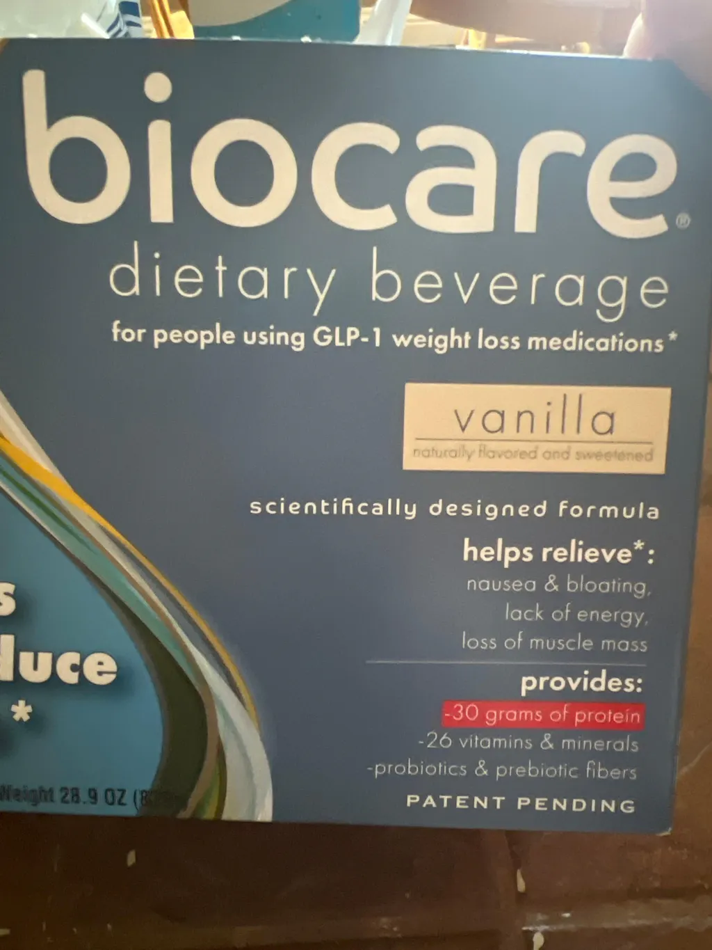 biocare glp 1 30G Protein Vanilla Biocare Dietary Beverage (14-Count)