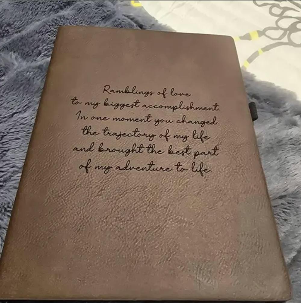 Letters to My Son Notebook