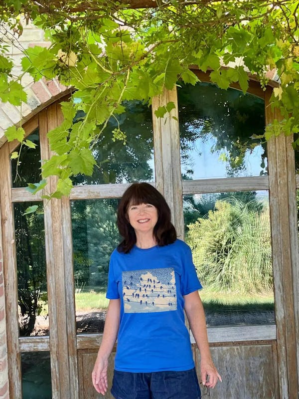 Music Stave On The Sky T-shirt