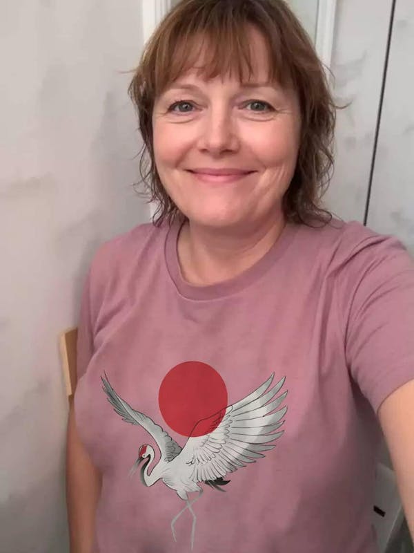 Japan Sun Crane T-shirt