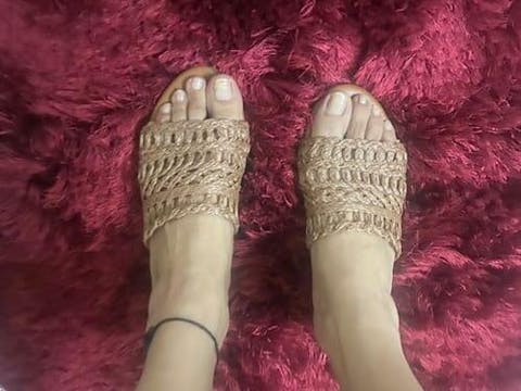 Baya Matka Heels - Dark Tan