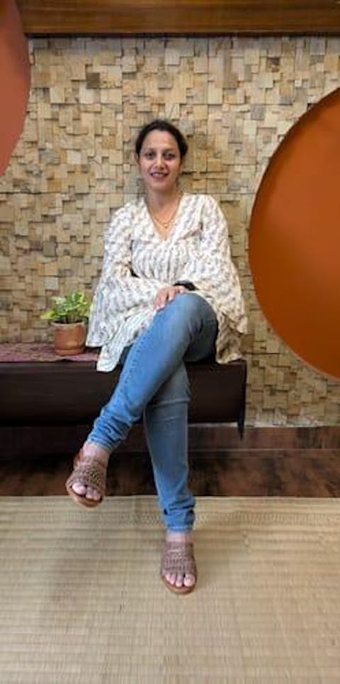 Baya Matka Heels - Dark Tan