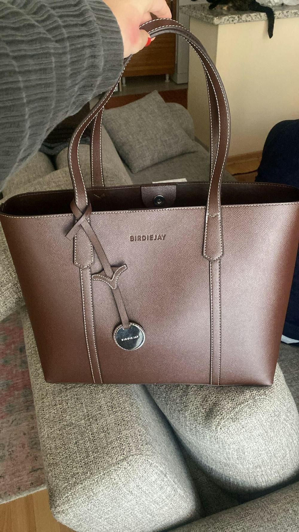 BIRDIEBAG KAHVERENGİ TOTE BAG