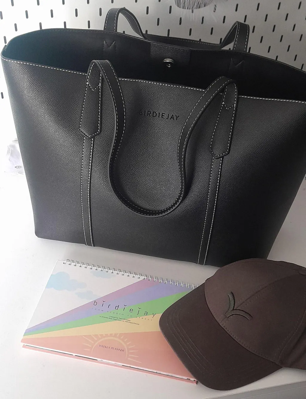 BIRDIEBAG SİYAH TOTE BAG