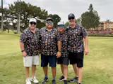 Bourbon Whiskey & Golf Polos, Funny Pattern Golf Shirt, Golf Gift For Men's