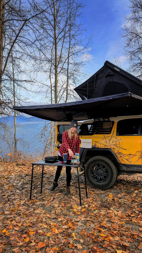 OX PRO Under Roof Rack Camping Table