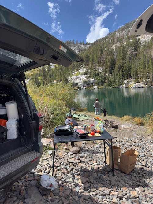OX PRO Under Roof Rack Camping Table