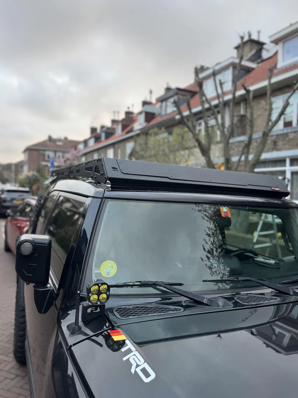 SET: OX PRO Roof Rack + 2 MOLLE Panels (Left + Right) - FJ Cruiser