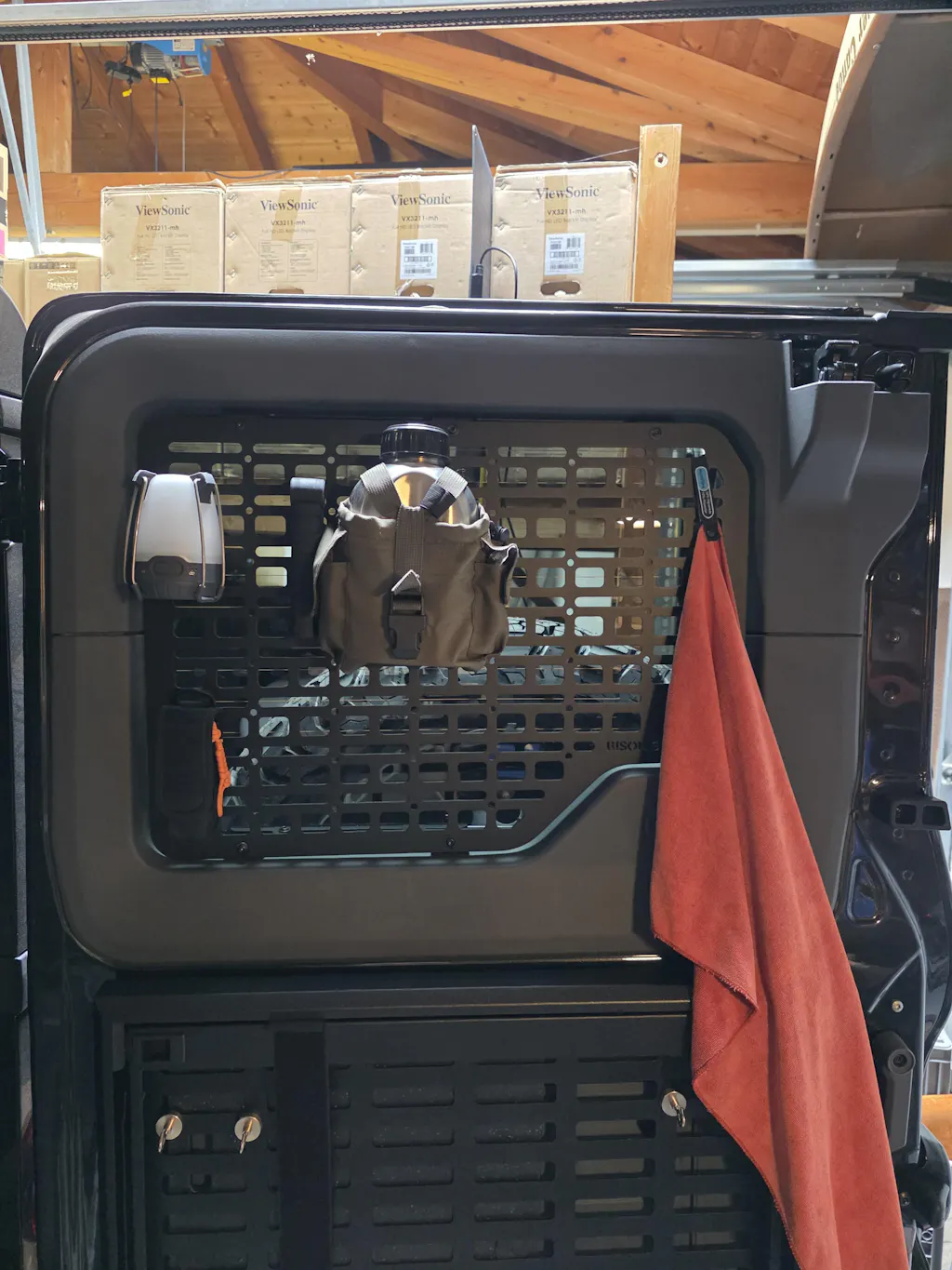 Large Door MOLLE Panel - Grenadier