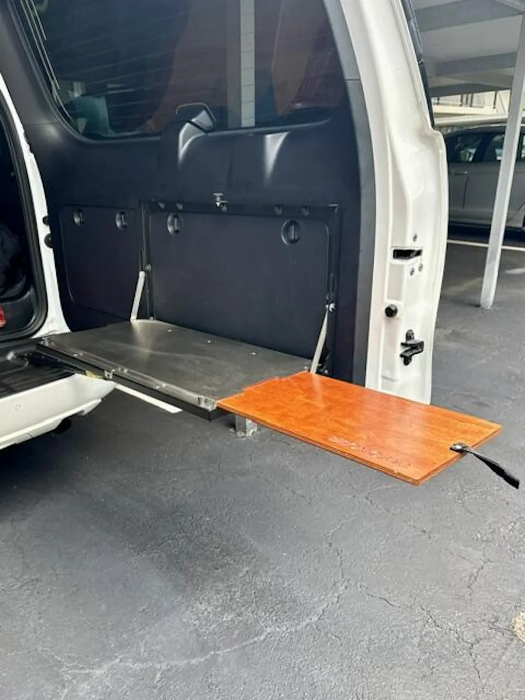Drop-Down Tailgate Table