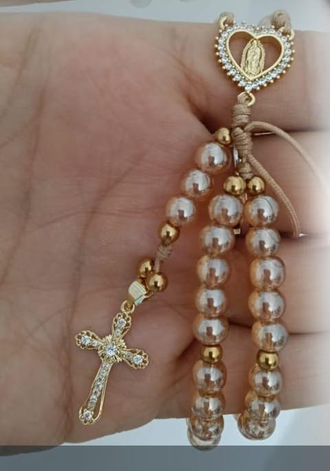 Dije pulsera virgen de Guadalupe