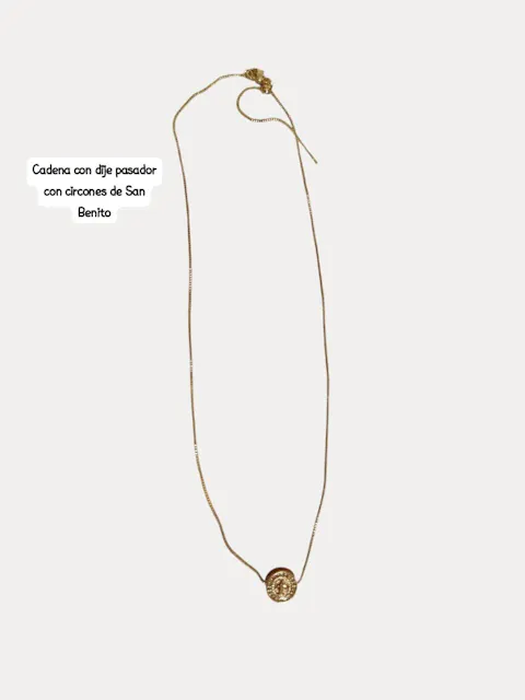 Cadena lisa de alfiler