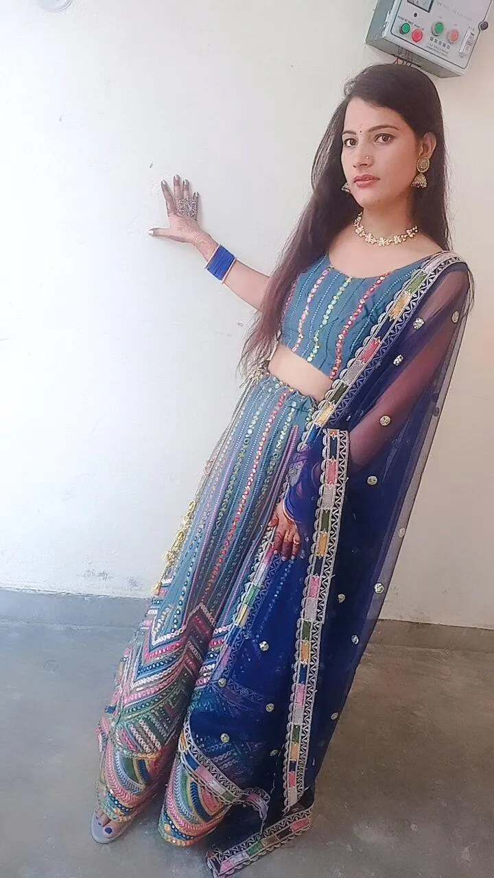 Grey color Sequence Embroidery work Designer Lehenga Choli BL1614 – BL ...