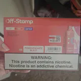 Pomegranate Blast - Off‑Stamp Ice Cube 25K Pod | Online Vape Shop