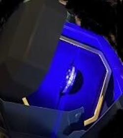 Diamond Inlay Beveled Edges Black Tungsten Men's Wedding Band