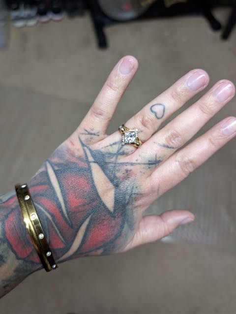 Until Dawn- 3pc 1.5 Carat Diamond Option Skull Rings