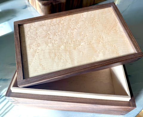 Wood Lined Jewelry Box Workshop