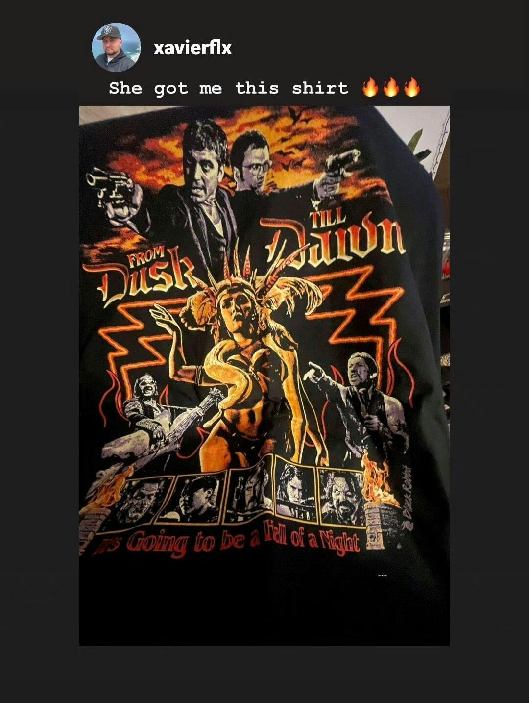 Black Rabbit - From Dusk Till Dawn 90s Horror Retro Vintage Unisex