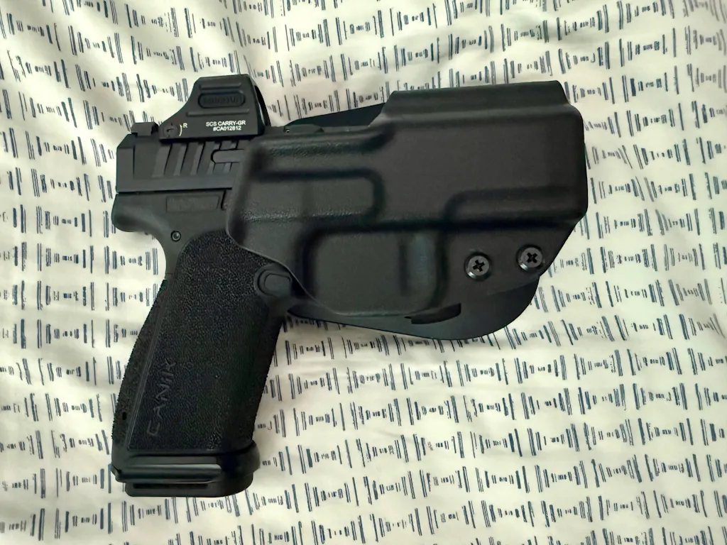 Black Scorpion IWB Sweat Guard Holster For Heckler & Koch CC9 - Kydex, Adjustable Retention & Cant