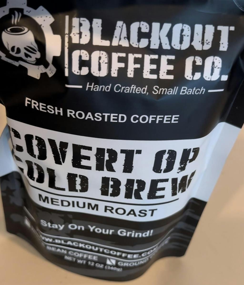 Covert OP Cold Brew by Blackout Coffee Company