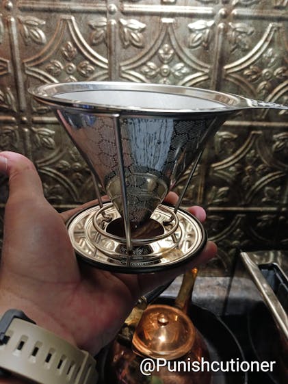 Dripper Metal Pour Over Coffee Maker GROSCHE AMSTERDAM Pour Over