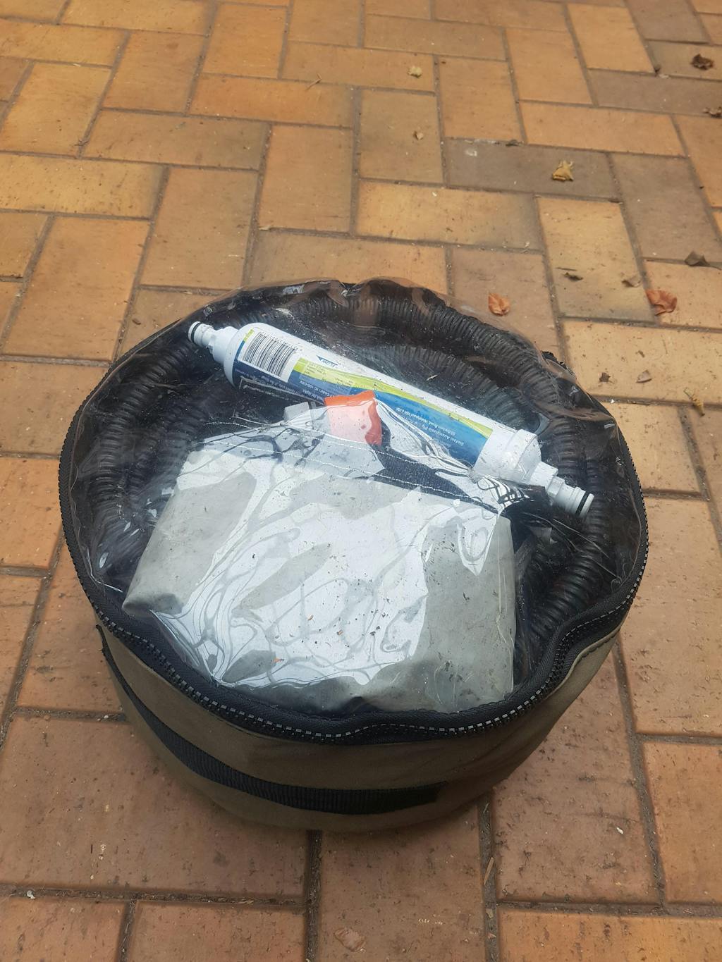 Australian Made Canvas Water Hose Bag Blacksmith Camping Supplies