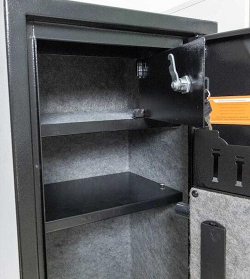 SF0106 Rifle Safe, 6 Long Gun Cabinet with Fingerprints