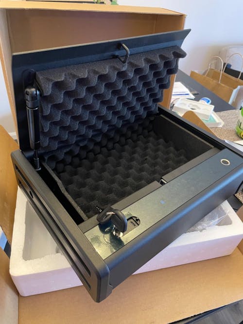 SF0201 Series Pistols Safe, Biometric Gun Box Quick Access