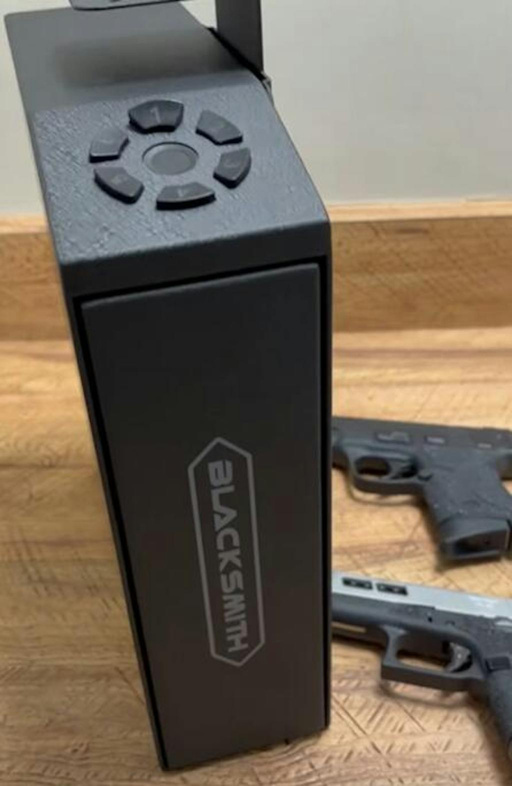 SF0203 Pro Pistol Safe, Slider Fingerprint APP Quick Access