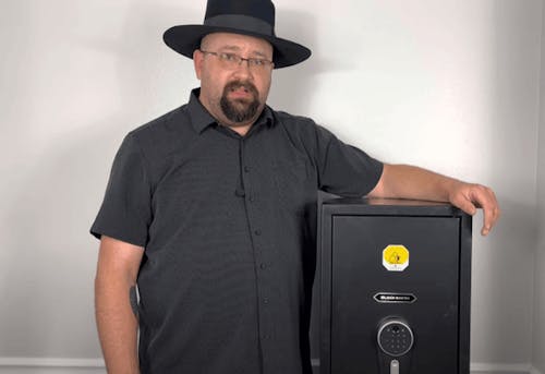 SF0106 Rifle Safe, 6 Long Gun Cabinet with Fingerprints