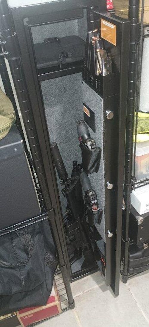 SE0103 Rifle Safe, 3 Long Gun Cabinet with Digital Lock