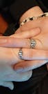 Wedding couple rings set for him and her "Soma"